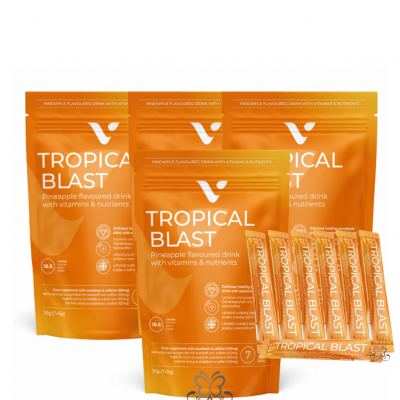 Valentus Tropical Blast 7 sticks Valentus Tropical Blast verpakking met 7 sticks goed voor 1 week