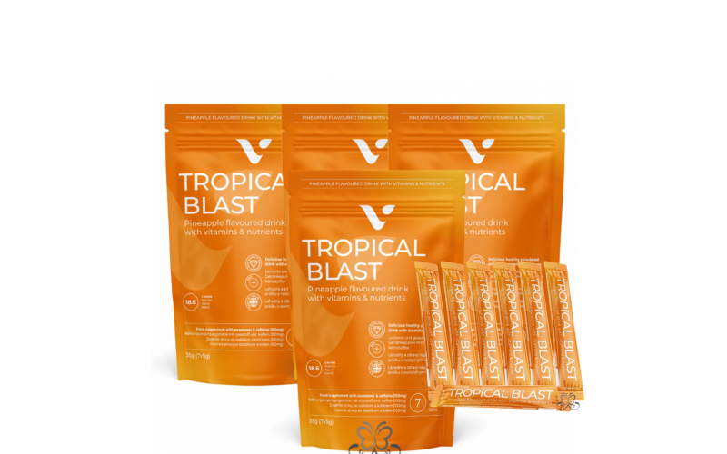 Valentus Tropical Blast 7 sticks Valentus Tropical Blast verpakking met 7 sticks goed voor 1 week