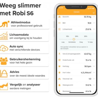 Robi S6 Weegschaal