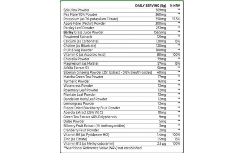 Ultimate greens - sachets