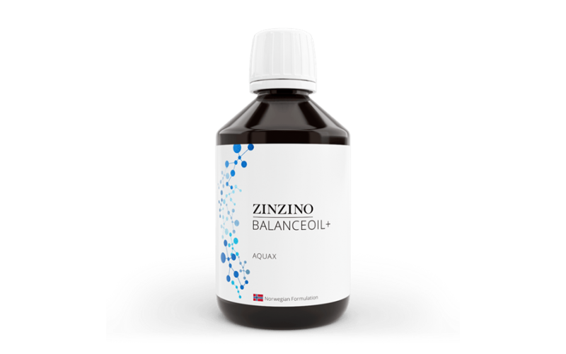 Zinzino BalanceOil+ AquaX omega 3 supplement 300 ml