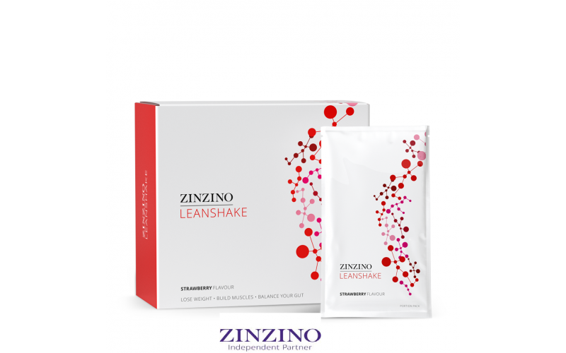LeanShake Erdbeere, Portionspackung - Zinzino