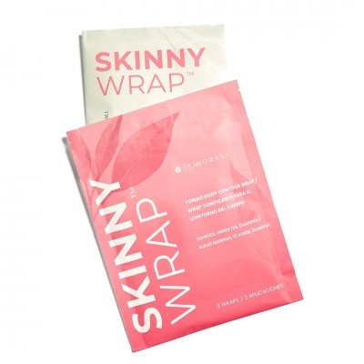 iT Works! Toning Body Wrap (Skinny Wrap) - Packung mit 3 kosmetischen Körperpackungen