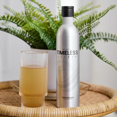 Es funktioniert! TIMELESS - Flasche mit flüssigem Schönheitselixier mit Kollagen