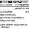 Glucomannan - pillen