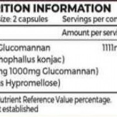 Glucomannan - pilules