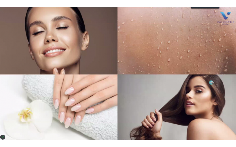 Cuidado de las uñas, el cabello y la piel